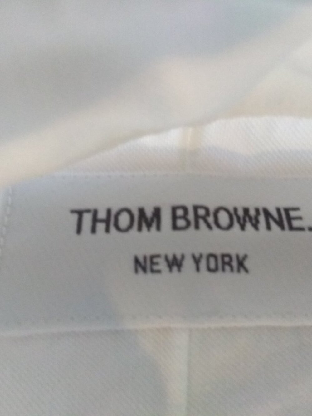 New Thom Browne White Oxford Cloth Button Down Size TB1 - Picture 9 of 11